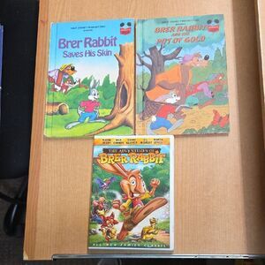 Brer Rabbit Books and DVD Set